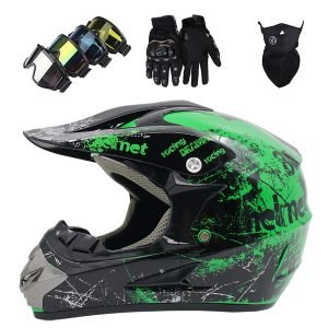 Motocross Helmet Set