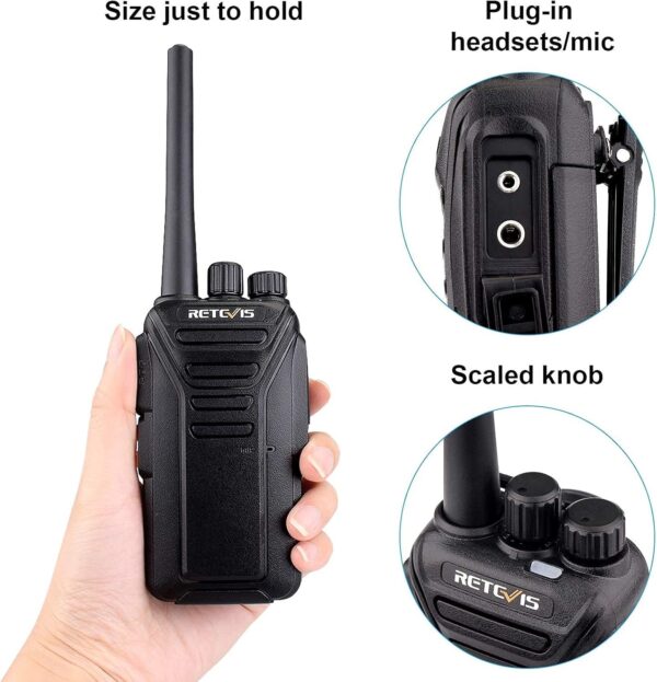 Retevis RT27 Walkie Talkies for Adults - Image 4