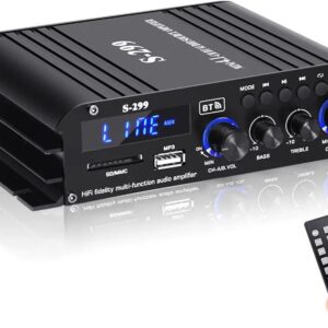 800W Bluetooth Amplifier