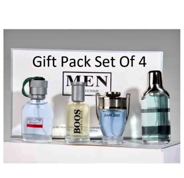 Men's Charming Perfume Pack of 4 – Classic Fragrance - Image 3