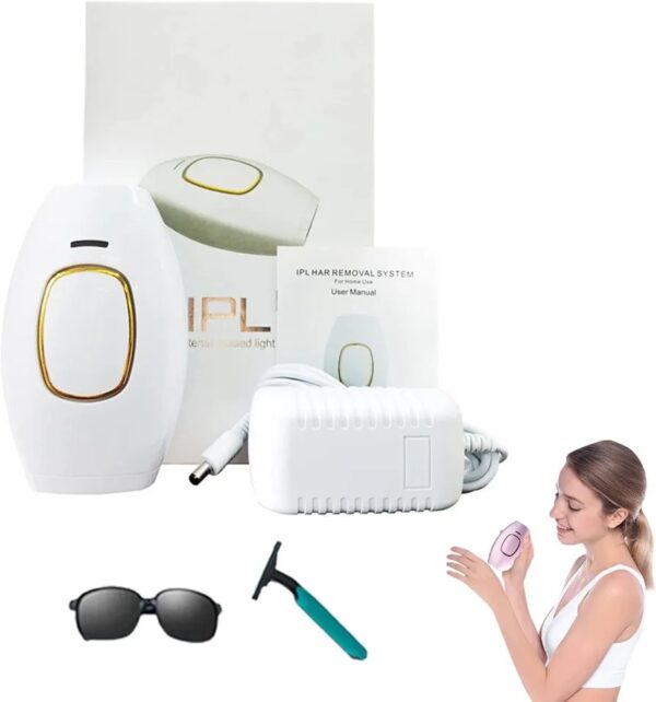 Home Laser Hair Removal Handset - Pink, Professional IPL Device