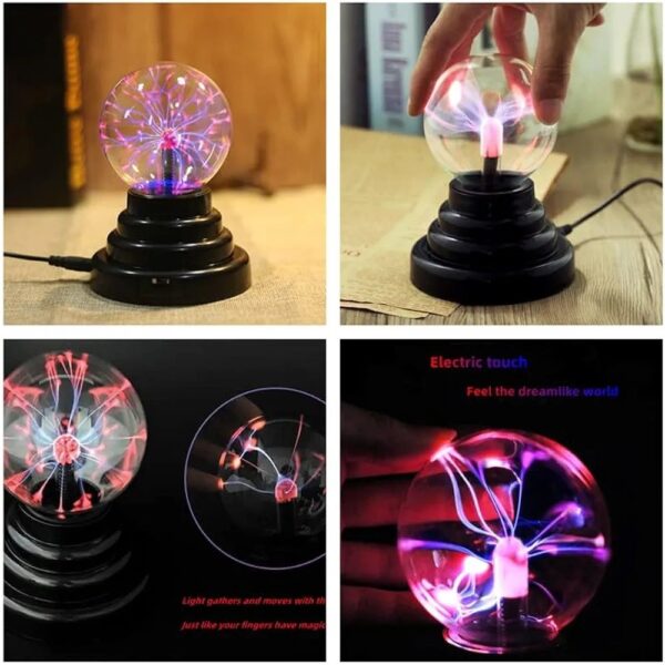 Plasma Ball Touch Sensitive Electric Nebula Lightening Ball - Image 2