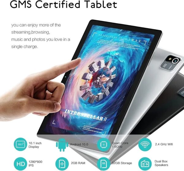 Android Tablet Pakistan – Moderness 10.1 Inch 2GB/64GB with Android 12 - Image 5