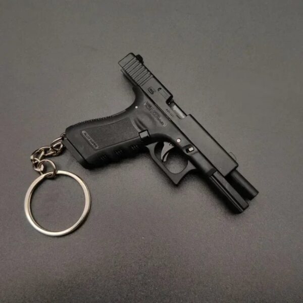 Mini Gun Keychain - Portable Toy Gun | Empire G17 Pistol - Image 2