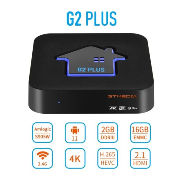 GTMEDIA G2 Plus Android 11.0 - 4K 2GB/16GB - Image 3