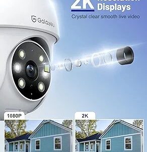 2K Security Camera Outdoor