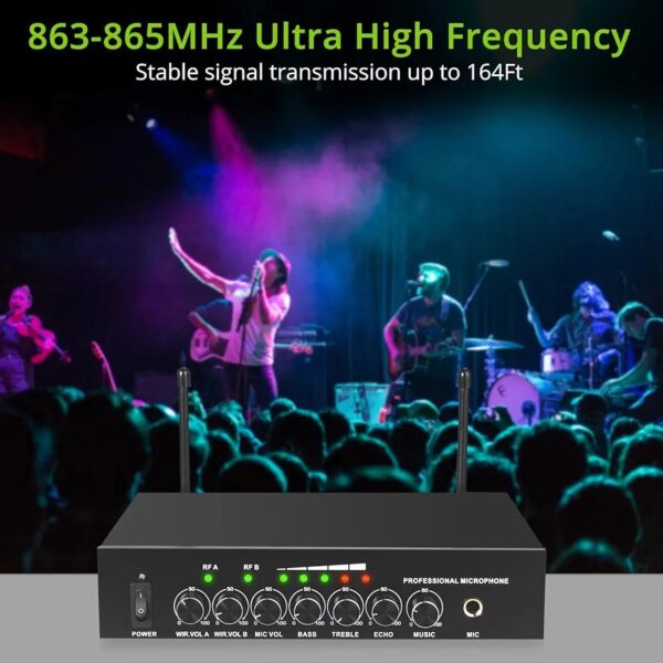 Professional Wireless Microphone Rechargeable - Image 6