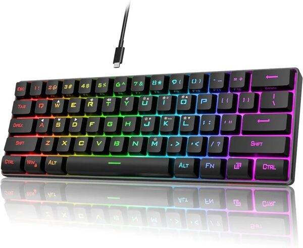 Keyboard with RGB Backlighting