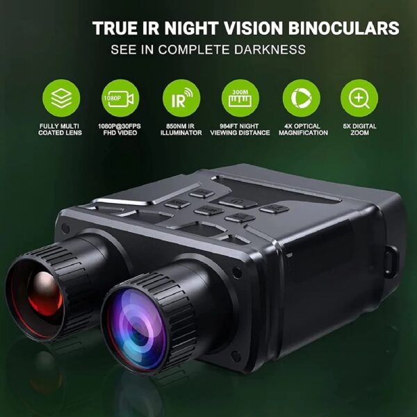 Night Vision Goggles R6 1080p Infrared Digital - Image 5