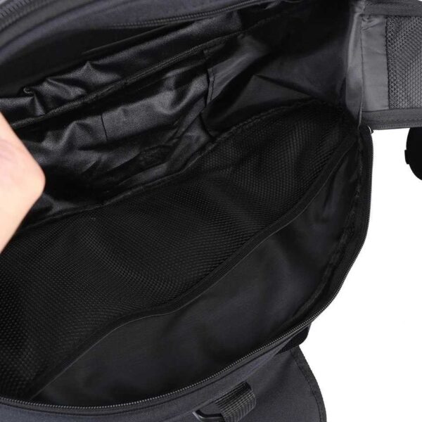 Motorcycle Saddlebag Side Storage Pouch Travel Luggage - Image 4