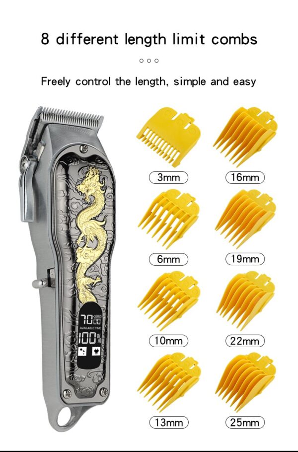 Professional Hair Clipper for Men | 3D Carving - Image 4