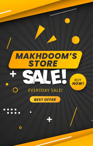 Sale banner makhdooms store