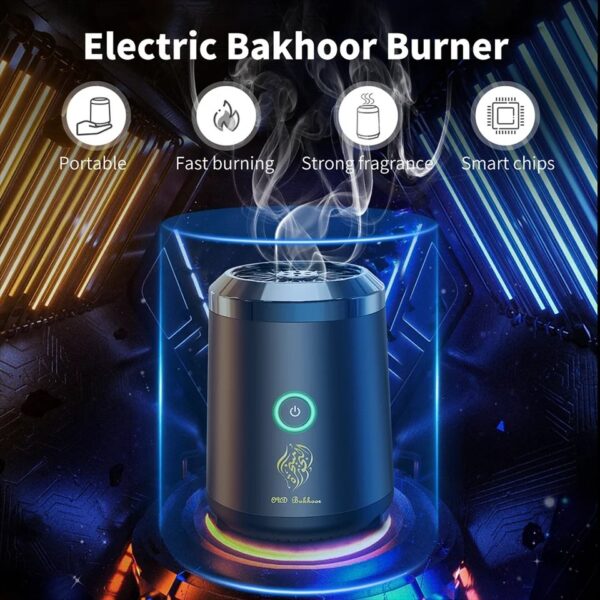 Aroma Diffuser, Arab bakhoor Muslim Incense Holder for Car and Home - Image 3