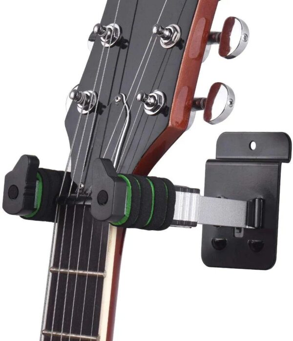 Guitar Hanger Holder Guitar Wall Mount Holder with Sponge Cushion for Acoustic Guitar Bass Mandolin Banjo