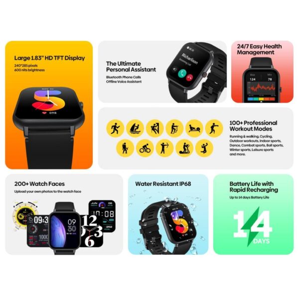 Zeblaze BTalk Lite Calling Smartwatch With Offline Voice Assistant - Image 10