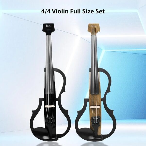 IRIN 4/4 Professional Electric Violin with Headphones - Image 3