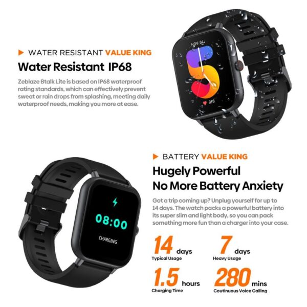 Zeblaze BTalk Lite Calling Smartwatch With Offline Voice Assistant - Image 6