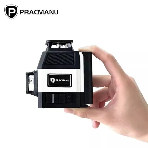 Pracmanu Mini 12 Lines 3D Laser Level 360 Self-Leveling Horizontal And Vertical