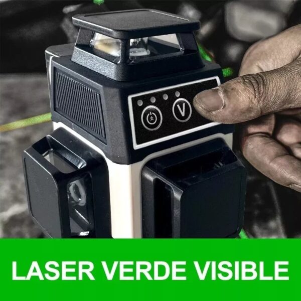 Pracmanu Mini 12 Lines 3D Laser Level 360 Self-Leveling Horizontal And Vertical - Image 6