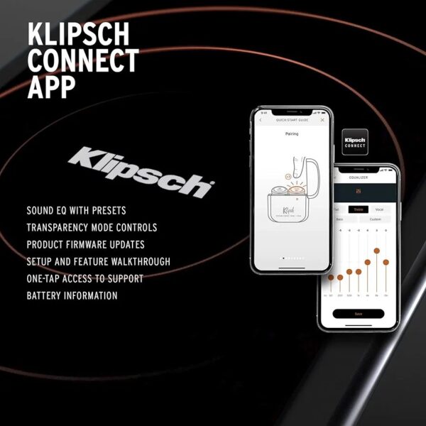 Klipsch T5 True Wireless Earphones Metal Case - Image 5