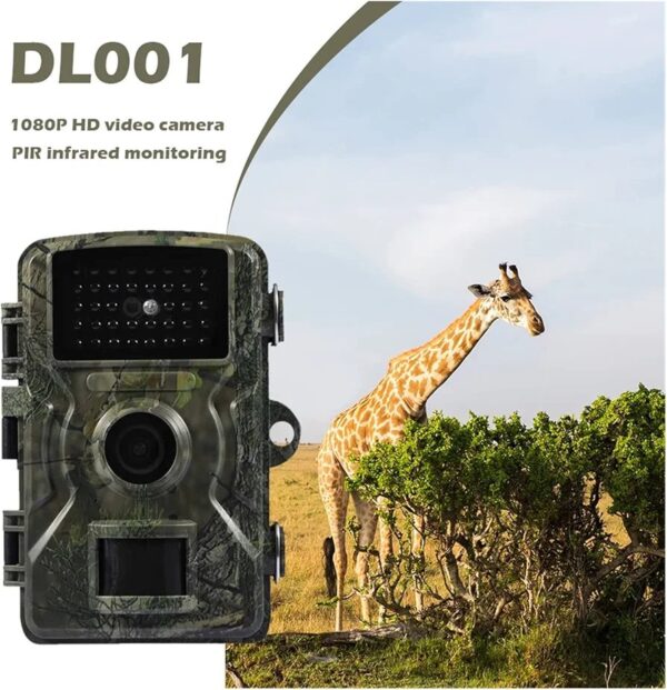 DL001 Hunting Camera Wildlife Trail Photo 12MP 1080P Infrared Night Vision Traps Scout for Outdoor Sightseeing Accessories Field Camera - Image 7