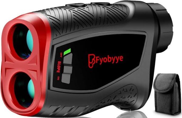 PF9 Range Finder Golfing, Fyobyye Slope Laser Golf Rangefinder, Golf Rangefinder with Slope Switch – Slope Measurement, Flag Lock Tech with Pulse - Image 2